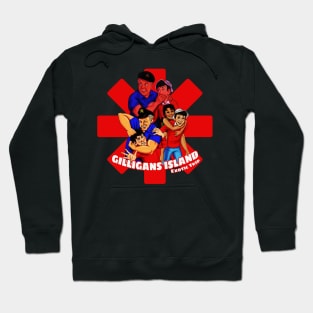 gilligans island  cartoon style : exotic trip Hoodie